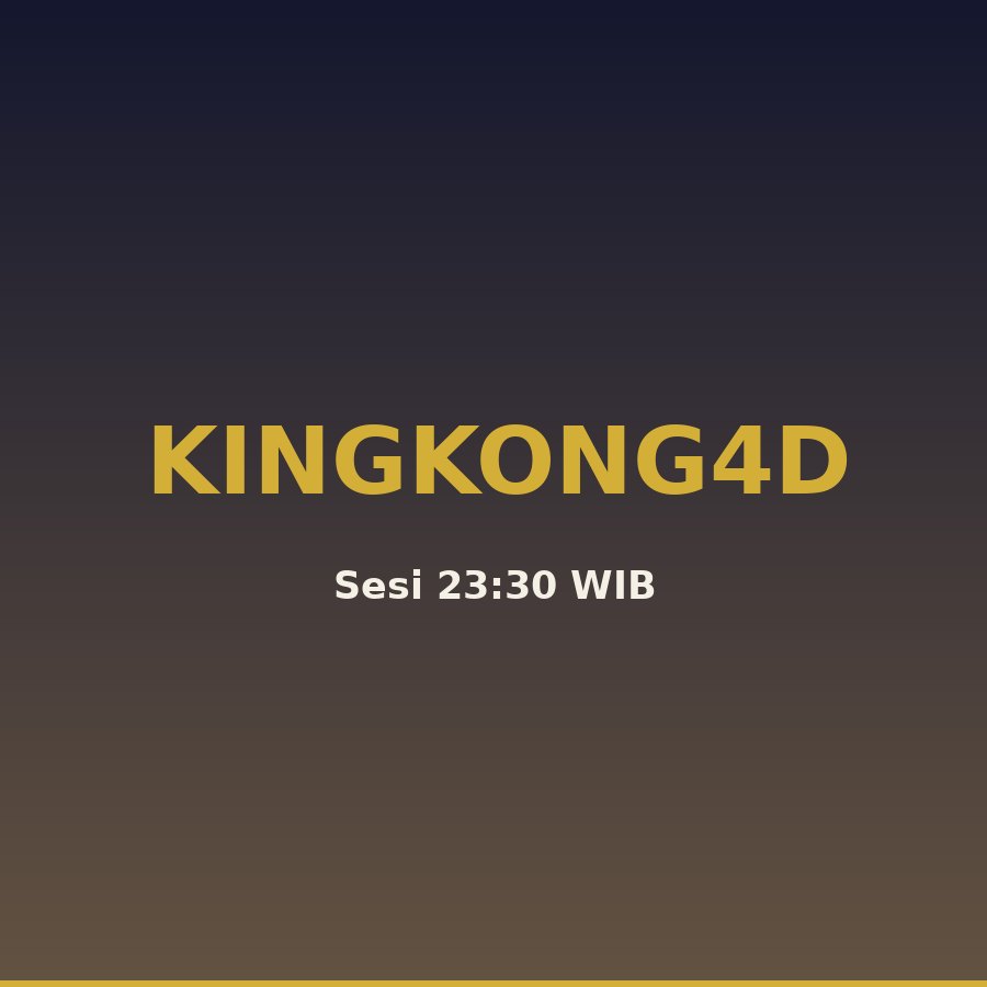 Pengeluaran Kingkong Colok Bebas Kingkong4D 2 Oktober 2026,
